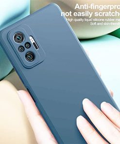 Winble Back Cover For Redmi Note 10 Pro Max Redmi note 10 pro SiliconeGrey 0 4