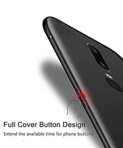 Winble Back Cover for OnePlus 6 SiliconeBlack 0 1