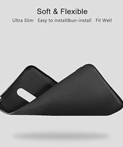 Winble Back Cover for OnePlus 6 SiliconeBlack 0 3