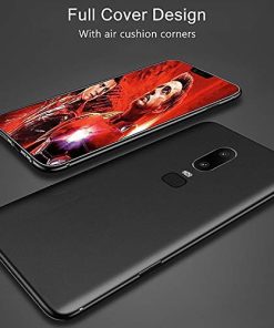 Winble Back Cover for OnePlus 6 SiliconeBlack 0 4