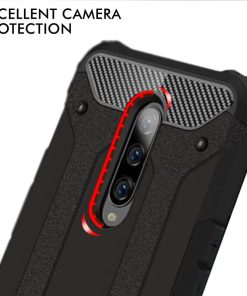 Winble Back Cover for OnePlus 7 Pro Back Cover Rugged Armor TPU 360 Protection Bumper Hybrid Dual Layer Back Cover Case for OnePlus 7 ProOne Plus 7 Pro Black 0 0