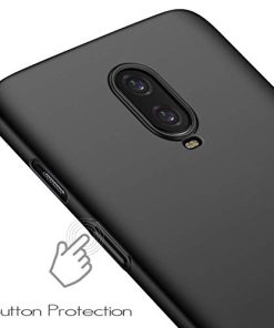 Winble Back Cover for OnePlus 7 SiliconeBlack 0 3