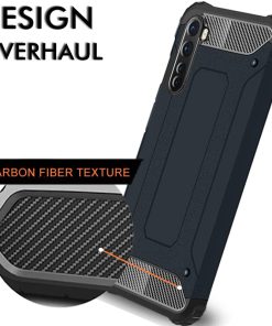 Winble Back Cover for OnePlus Nord Back Cover Rugged Armor TPU 360 Protection Bumper Hybrid Dual Layer Back Cover Case for OnePlus NordOne Plus NordOne Nord Blue 0 2