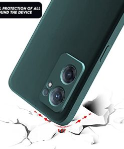 Winble Back Cover for OnePlus Nord CE 2 5G Back Cover Camera Protection Soft Silicone Protective Back Cover Designed for OnePlus Nord CE 2 5GOne Plus Nord CE 2 5G Green 0 0