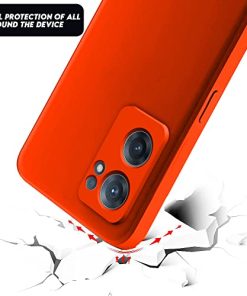 Winble Back Cover for OnePlus Nord CE 2 5G Back Cover Camera Protection Soft Silicone Protective Back Cover Designed for OnePlus Nord CE 2 5GOne Plus Nord CE 2 5G Red 0 0