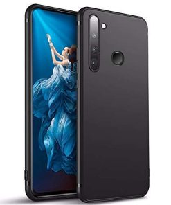 Winble Back Cover for Realme 5 SiliconeBlack 0 3