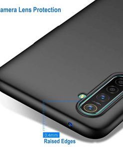 Winble Back Cover for Realme XT SiliconeBlack 0 0