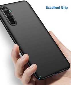 Winble Back Cover for Realme XT SiliconeBlack 0 1