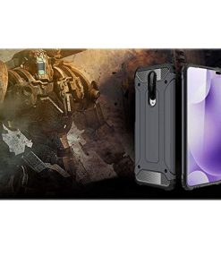 Winble Back Cover for Redmi K30 Poco X2 Back Cover Rugged Armor TPU Shock Proof 360 Protection Bumper Hybrid Dual Layer Back Cover Case for Redmi K30 Poco X2 Black 0 2