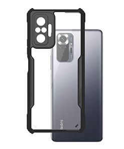 Winble Back Cover for Redmi Note 10 ProNote 10 Pro Max Back Cover Slim Crystal Clear Camera Protection Airbag Shockproof Anti Slip Grip PC TPU Bumper Back Cover for Redmi Note 10 ProNote 10 Pro Max 0 2