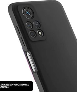 Winble Back Cover for Redmi Note 11 ProRedmi Note 11 Pro Plus 5G Back Cover Camera Protection Soft Silicone Protective Back Cover Designed for Redmi Note 11 ProRedmi Note 11 Pro 5G Black 0 2