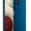 Winble Back Cover for Samsung Galaxy A12M12F12 Silicone Blue 0