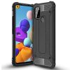 Winble Back Cover for Samsung Galaxy A21s Back Cover Rugged Armor TPU 360 Protection Bumper Hybrid Dual Layer Back Cover Case for Samsung Galaxy A21s Black 0