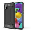 Winble Back Cover for Samsung Galaxy A51 Back Cover Rugged Armor TPU Shock Proof 360 Protection Bumper Hybrid Dual Layer Back Cover Case for Samsung Galaxy A51 Black 0