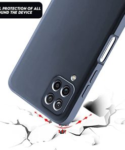 Winble Back Cover for Samsung Galaxy F62SiliconeTPUGrey 0 0