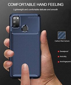 Winble Back Cover for Samsung Galaxy M21 M21 2021 Edition M30s Back Cover Case Cover Shock Proof Slim Rugged Armor Drop Tested Back Cover for Samsung Galaxy M21 M21 2021 Edition M30s Blue 0 0