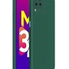 Winble Back Cover for Samsung Galaxy M32 Silicone Green 0