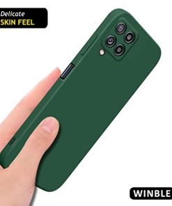 Winble Back Cover for Samsung Galaxy M32 Silicone Green 0 3