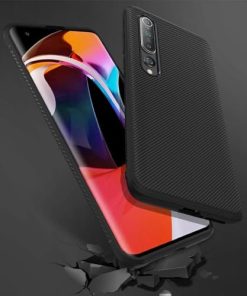 Winble Back Cover for Xiaomi Mi 10 5G Mi 10 Pro 5G Back Cover Case Twill Pattern Oblique Texture Shock Proof Slim Carbon Fiber Silicone Back Cover for Xiaomi Mi 10 5G Mi 10 Pro 5G 0 0