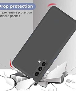 Winble Bumper Back Cover for OnePlus Nord CE 5G Silicone Black 0 0