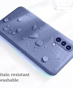 Winble Bumper Back Cover for OnePlus Nord CE 5G Silicone Blue 0 2