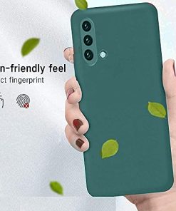 Winble Bumper Back Cover for OnePlus Nord CE 5G Silicone Green 0 1