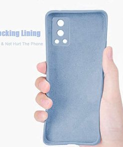 Winble Bumper Case for OnePlus Nord 2 5G Silicone Blue 0 1