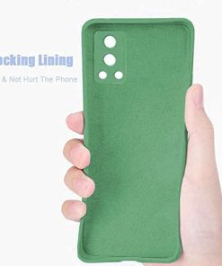 Winble Bumper Case for OnePlus Nord 2 5G Silicone Green 0 1