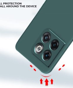 Winble Bumper for OnePlus 10T 5G SiliconeGreen 0 0