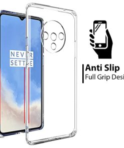 Winble Bumper for OnePlus 7T SiliconeTransparent 0 1