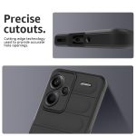 Winble Down Jacket Series Silicone Back Cover Case for Mi Redmi Note 13 Pro Plus 5G Camera Protection anti slip Grip design Protective Back Cover Case for Redmi Note 13 Pro Plus 5G Black 0 1