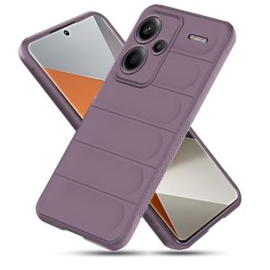 Winble Down Jacket Series Silicone Back Cover Case for Mi Redmi Note 13 Pro Plus 5G Camera Protection anti slip Grip design Protective Back Cover Case for Redmi Note 13 Pro Plus 5G Lavender 0