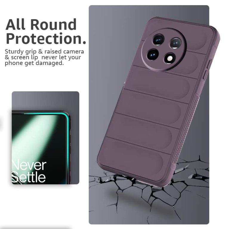 Winble Liquid Silicone Back Cover Case for OnePlus 11 5G Back Cover Case Camera Protection Shockproof Protective Back Cover Case for OnePlus 11 5G Lavender 0 0