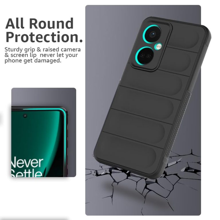 Winble Liquid Silicone Back Cover Case for OnePlus Nord CE 3 5G Back Cover Case Camera Protection Shockproof Protective Back Cover Case for OnePlus Nord CE 3 5G Black 0 0