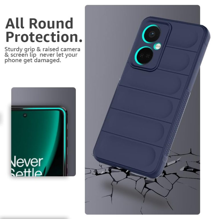 Winble Liquid Silicone Back Cover Case for OnePlus Nord CE 3 5G Back Cover Case Camera Protection Shockproof Protective Back Cover Case for OnePlus Nord CE 3 5G Blue 0 0