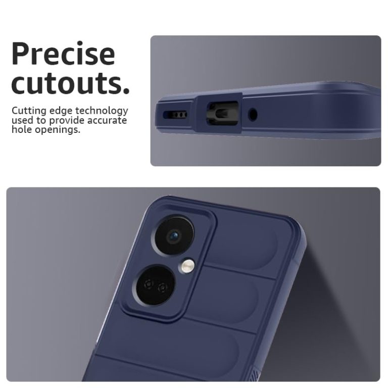 Winble Liquid Silicone Back Cover Case for OnePlus Nord CE 3 5G Back Cover Case Camera Protection Shockproof Protective Back Cover Case for OnePlus Nord CE 3 5G Blue 0 1