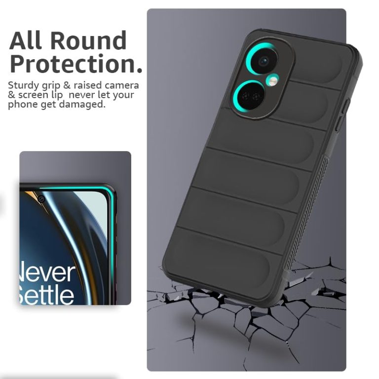 Winble Liquid Silicone Back Cover Case for OnePlus Nord CE 3 Lite 5G Back Cover Case Camera Protection Shockproof Protective Back Cover Case for OnePlus Nord CE 3 Lite 5G Black 0 0