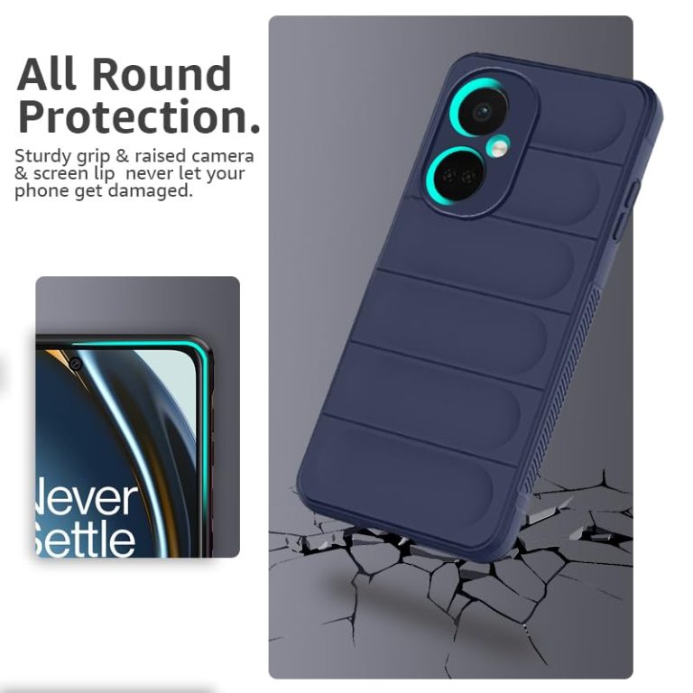 Winble Liquid Silicone Back Cover Case for OnePlus Nord CE 3 Lite 5G Back Cover Case Camera Protection Shockproof Protective Back Cover Case for OnePlus Nord CE 3 Lite 5G Blue 0 0