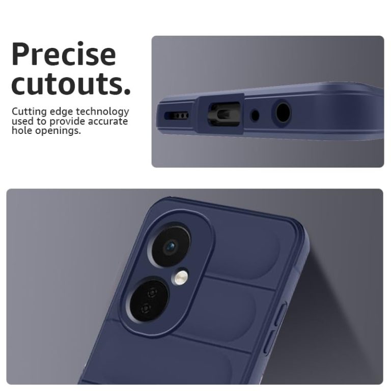 Winble Liquid Silicone Back Cover Case for OnePlus Nord CE 3 Lite 5G Back Cover Case Camera Protection Shockproof Protective Back Cover Case for OnePlus Nord CE 3 Lite 5G Blue 0 1