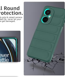 Winble Liquid Silicone Back Cover Case for OnePlus Nord CE 3 Lite 5G Back Cover Case Camera Protection Shockproof Protective Back Cover Case for OnePlus Nord CE 3 Lite 5G Green 0 0