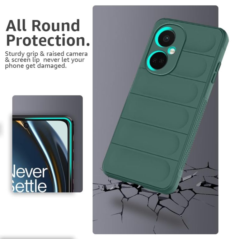 Winble Liquid Silicone Back Cover Case for OnePlus Nord CE 3 Lite 5G Back Cover Case Camera Protection Shockproof Protective Back Cover Case for OnePlus Nord CE 3 Lite 5G Green 0 0