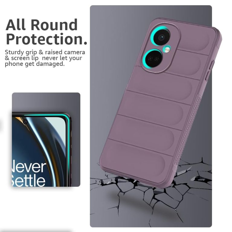 Winble Liquid Silicone Back Cover Case for OnePlus Nord CE 3 Lite 5G Back Cover Case Camera Protection Shockproof Protective Back Cover Case for OnePlus Nord CE 3 Lite 5G Lavender 0 0