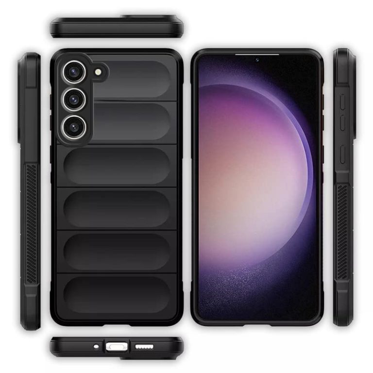 Winble Liquid Silicone Back Cover Case for Samsung Galaxy S23 Plus 5G Camera Protection Shockproof Protective Back Cover Case for Samsung Galaxy S23 Plus 5G Black 0 1