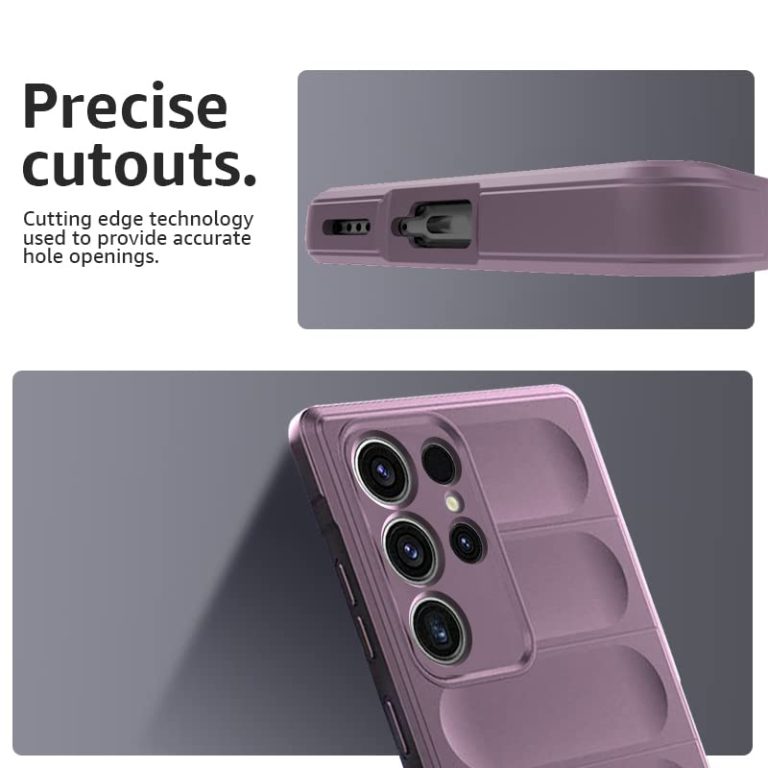 Winble Liquid Silicone Back Cover Case for Samsung Galaxy S23 Ultra 5G Camera Protection Shockproof Protective Back Cover Case for Samsung Galaxy S23 Ultra 5G Lavender 0 1