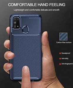 Winble Polycarbonate Back Case Cover For Samsung Galaxy M31 Prime F41 M31 Back Cover Case Cover Shock Proof Slim Rugged Armor Drop Tested Back Cover For Samsung Galaxy M31 Prime F41 M31 Blue 0 2