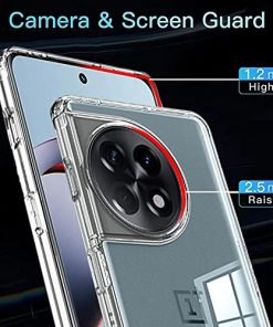 Winble Polycarbonate TPU Ultra Hybrid Crystal Clear Back Cover Case For Oneplus 11R 5G Shockproof Camera Drop Protection Hard Clear Back Bumper Back Cover 0 1