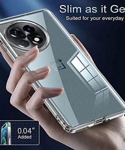 Winble Polycarbonate TPU Ultra Hybrid Crystal Clear Back Cover Case For Oneplus 11R 5G Shockproof Camera Drop Protection Hard Clear Back Bumper Back Cover 0 2