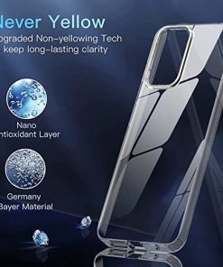 Winble Polycarbonate Ultra Hybrid Crystal Clear Back Cover Case For Samsung Galaxy S20 Fe S20 Fe 5G Shockproof Camera Drop Protection Hard Clear Back Bumper Back Cover Case 0 3