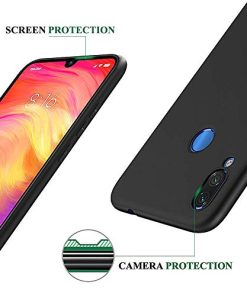 Winble Silicone Anti Slip Soft Flexible Ultra Matte Protective Back Cover for Redmi Note 7 Pro Redmi Note 7s Redmi Note 7 0 1