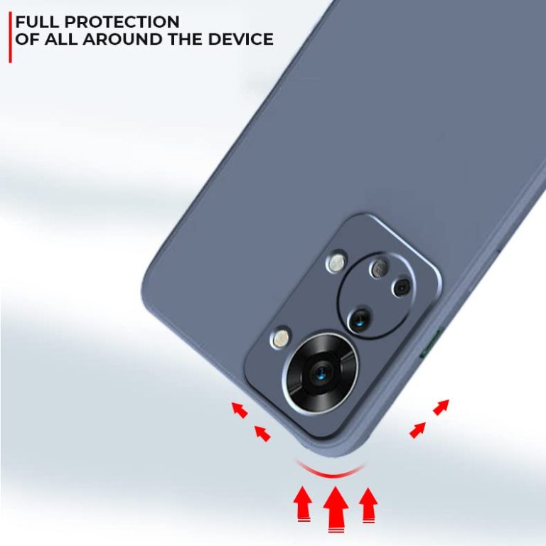 Winble Silicone Back Cover for OnePlus Nord 2T 5G Back Cover Camera Protection Soft Protective Back Cover Designed for OnePlus Nord 2T 5GOne Plus Nord 2T 5G Gray 0 1